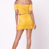 Mustard two piece back